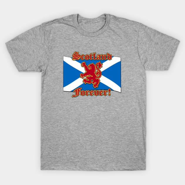 Scotland Forever! T-Shirt by JEAndersonArt